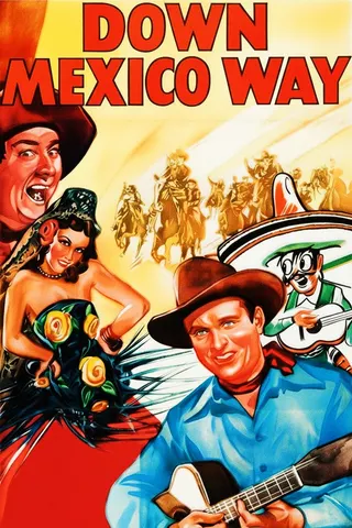 Down Mexico Way afişi