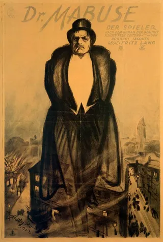 Dr. Mabuse, der Spieler afişi