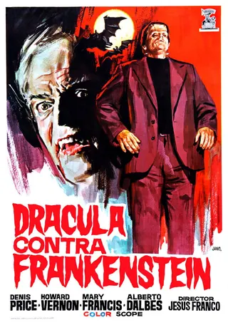 Drakula Doktor Frankenştayn'a Karşı afişi