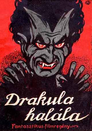 Drakula halála afişi