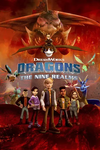 Görsel: TMDB DreamWorks Dragons: The Nine Realms afişi