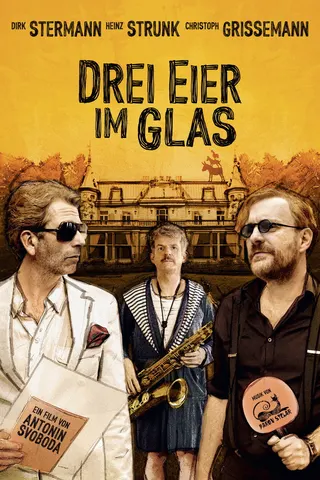 Drei Eier im Glas afişi