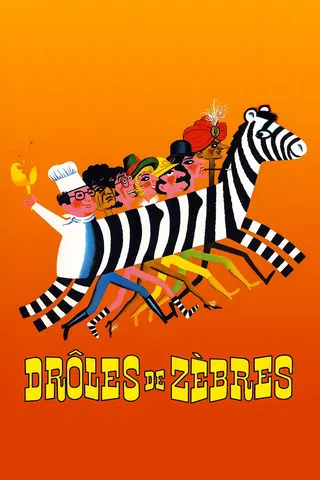 Drôles de zèbres afişi