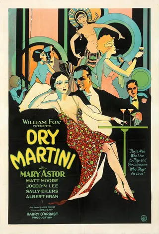 Görsel: Unknown authorUnknown author / Kamu malı Dry Martini afişi