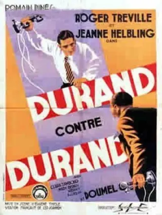Görsel: TMDB Durand Versus Durand afişi