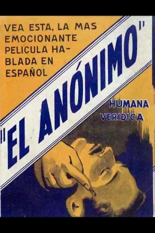 El anónimo afişi