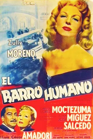El barro humano afişi