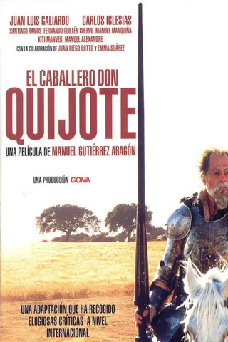 El caballero Don Quijote afişi