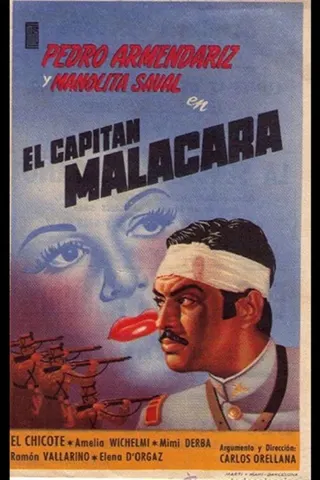 El Capitán Malacara afişi