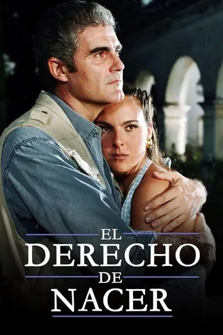 El derecho de nacer afişi