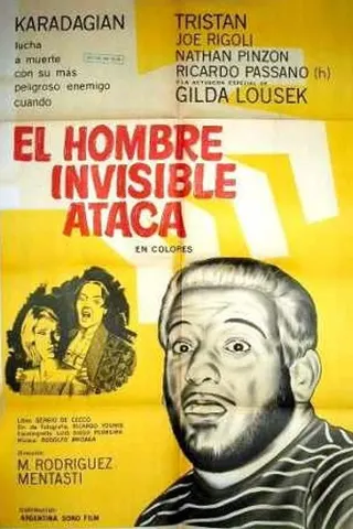 Görsel: TMDB El Hombre invisible ataca afişi