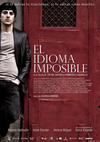 El idioma imposible afişi