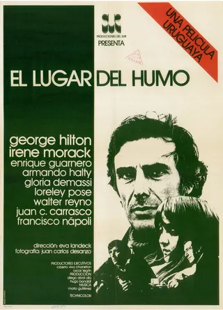 El lugar del humo afişi