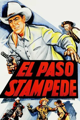 Görsel: TMDB El Paso Stampede afişi