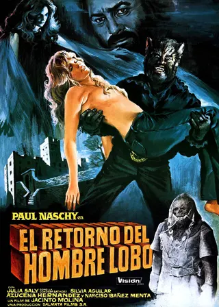 El Retorno del Hombre Lobo afişi