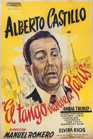 Görsel: TMDB El tango vuelve a París afişi