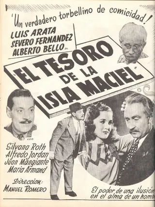 El tesoro de la isla Maciel afişi