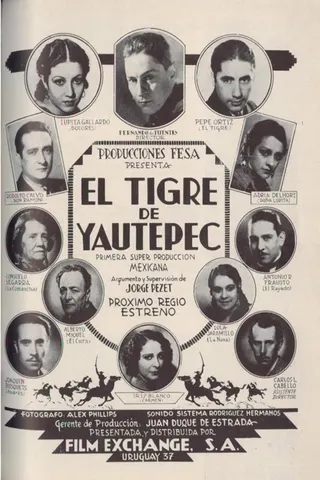 El tigre de Yautepec afişi