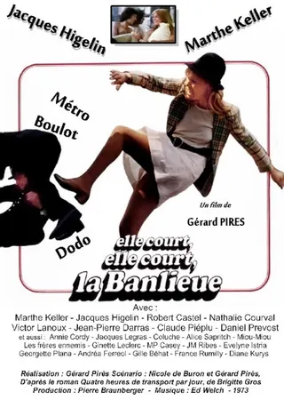 Elle court, elle court la banlieue afişi