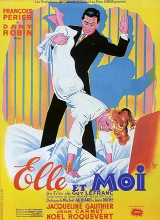 Elle et moi afişi