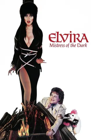 Görsel: TMDB Elvira, Mistress of the Dark afişi