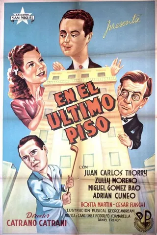 En el último piso afişi