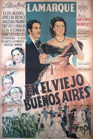En el viejo Buenos Aires afişi
