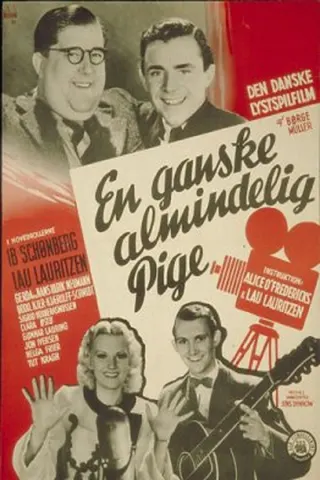 En ganske almindelig pige afişi