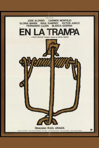 En la trampa afişi