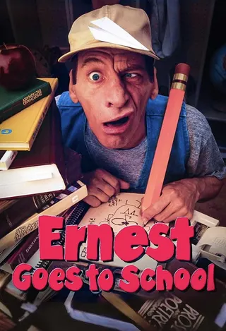 Görsel: TMDB Ernest Goes to School afişi