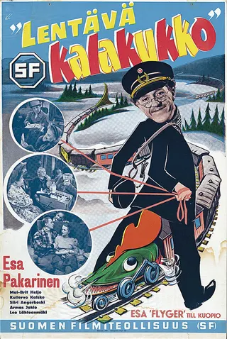 Esa Flies to Kuopio afişi