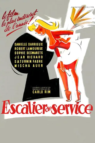 Görsel: TMDB Escalier de service afişi