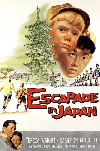 Görsel: TMDB Escapade in Japan afişi