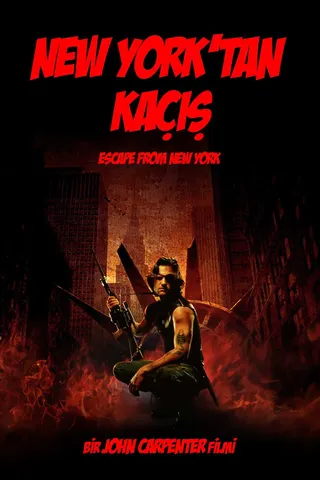 Görsel: TMDB Escape from New York afişi