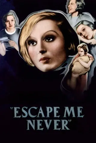 Görsel: TMDB Escape Me Never afişi