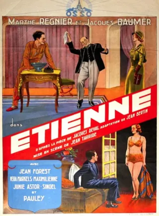 Étienne afişi