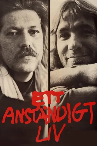 Ett anständigt liv afişi