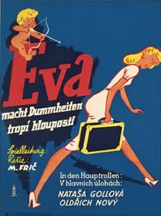Eva tropí hlouposti afişi