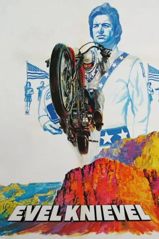 Görsel: TMDB Evel Knievel afişi