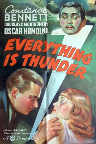 Görsel: TMDB Everything Is Thunder afişi