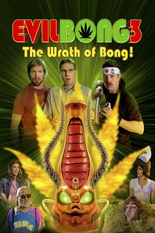 Görsel: TMDB Evil Bong 3D: The Wrath of Bong afişi