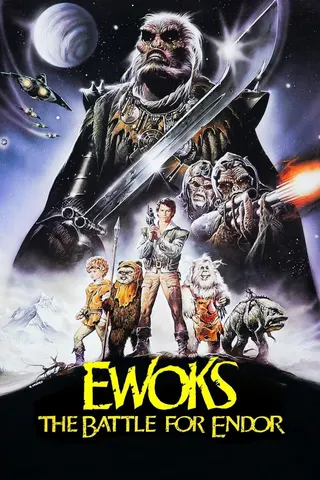 Görsel: TMDB Ewoks: The Battle for Endor afişi