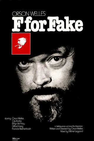 F for Fake afişi