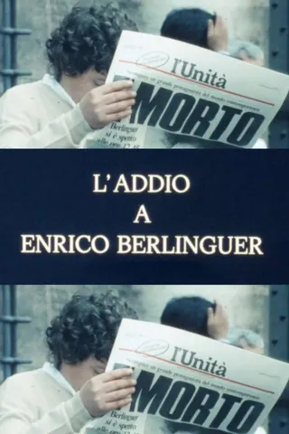 Farewell to Enrico Berlinguer afişi