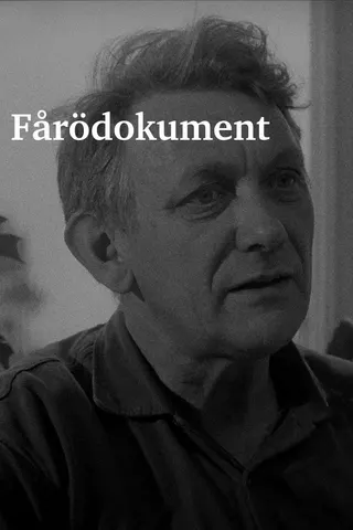 Fårö Document afişi