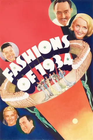 Görsel: TMDB Fashions of 1934 afişi
