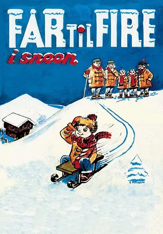 Görsel: TMDB Father of Four in the Snow afişi