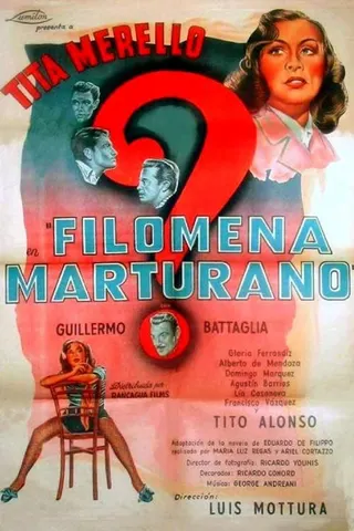 Filomena Marturano afişi
