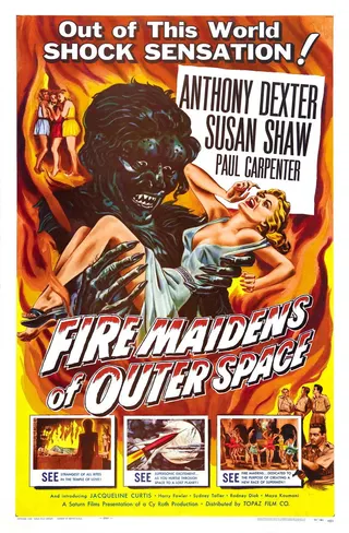Fire Maidens from Outer Space afişi