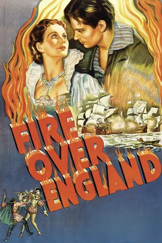 Görsel: TMDB Fire Over England afişi